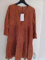 Cognac kleur jurk mt L/ XL,  NIEUW, Kleding | Dames, Jurken, Made in Italy, Bruin, Maat 42/44 (L), Nieuw