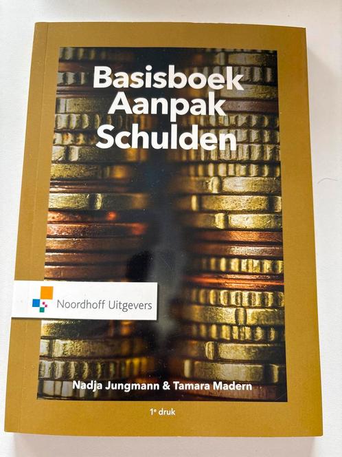 Basisboek Aanpak Schulden - 1e druk, Boeken, Studieboeken en Cursussen, Zo goed als nieuw, HBO, Gamma, Ophalen of Verzenden