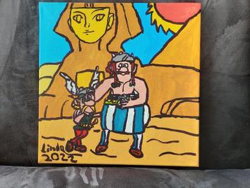 schilderij asterix en obelix beschikbaar voor biedingen