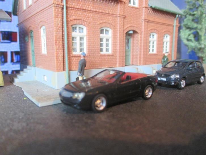 2001-2007 Mercedes Benz R230 SL-Klasse - Herpa Brabus-velgen, Hobby en Vrije tijd, Modelauto's | 1:87, Gebruikt, Ophalen of Verzenden