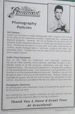 ELVIS PRESLEY, originele GRACELAND flyer / plattegrond, Ophalen of Verzenden, Nieuw, Foto of Kaart
