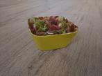 Schaal, kom, bakje met fotoprint, salade, kom, groente, Ophalen of Verzenden, Zo goed als nieuw