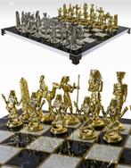 Chess set (Egypt) Metaal, Ophalen of Verzenden, Nieuw, Figuurtje(s)