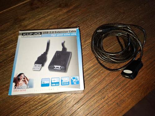 König USB 2.0, Audio, Tv en Foto, Audiokabels en Televisiekabels, Zo goed als nieuw, Overige kabels, Minder dan 2 meter, Ophalen of Verzenden