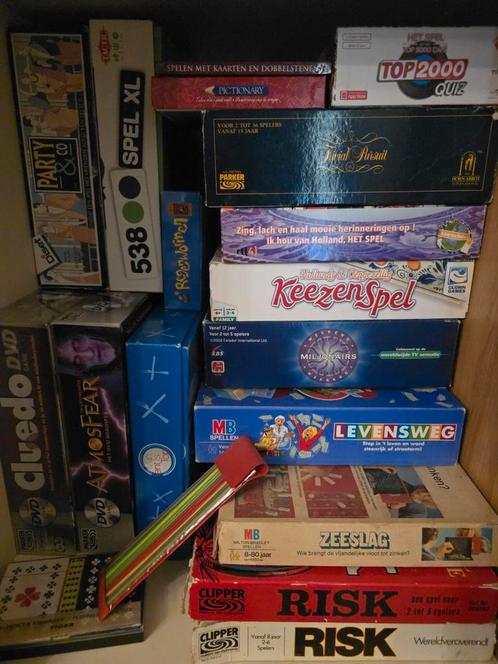 Diverse spelletjes, Hobby en Vrije tijd, Gezelschapsspellen | Bordspellen, Gebruikt, Ophalen of Verzenden