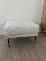 Westwing La Fuente Voetenbank - Teddystof, Huis en Inrichting, Banken | Voetenbanken en Poefen, Ophalen, Zo goed als nieuw, Stof