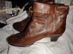 Bruine enkellaarsjes laarzen laars zgan! 
Kwaliteits leer. O, Ophalen of Verzenden, Zo goed als nieuw, Bruin