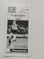 FC Den Bosch - AJAX Programma Seizoen 1985/86 d,d. 3-11-1985, Verzenden, Zo goed als nieuw, Ajax, Overige typen
