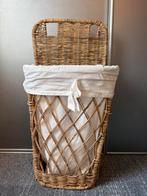 Rattan wasmand gebruikt., Huis en Inrichting, Ophalen, Zo goed als nieuw, Bruin