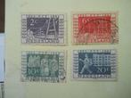 Nederland 1952 Jubileumzegels serie Nvph.588-591 gestempeld, Postzegels en Munten, Postzegels | Nederland, Ophalen of Verzenden