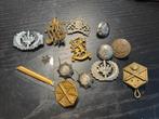 Lotje emblemen/knopen, Verzamelen, Verzenden, Landmacht, Amerika, Embleem of Badge