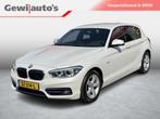 BMW 1-serie 118i Executive Sport 1ste Eig Org NL CarPlay, 65 €/maand, Gebruikt, Traction-control, Wit