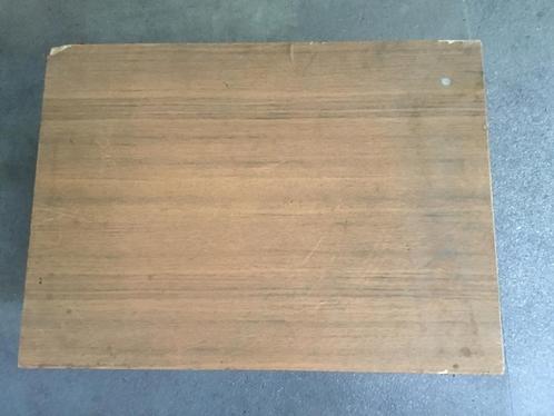Rechthoekige bijzettafel, Huis en Inrichting, Tafels | Bijzettafels, Gebruikt, Rechthoekig, Minder dan 45 cm, 55 tot 75 cm, Hout