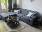 Salontafel zwart/glas, Huis en Inrichting, Ophalen, Rond, 50 tot 100 cm, Minder dan 50 cm