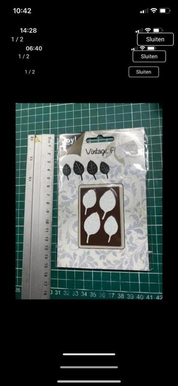 snijmal bladeren Joy Crafts 6003/0081 beschikbaar voor biedingen