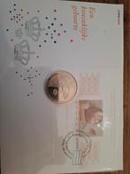 eerste dag envelop  en munt geboorte Amalia, Ophalen of Verzenden, Onbeschreven, Nederland