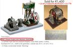 KLEINE  OUDE SIEMENS ELEKTROMOTOR STOOMMACHINE AANDRIJVING?, Antiek en Kunst, Ophalen of Verzenden