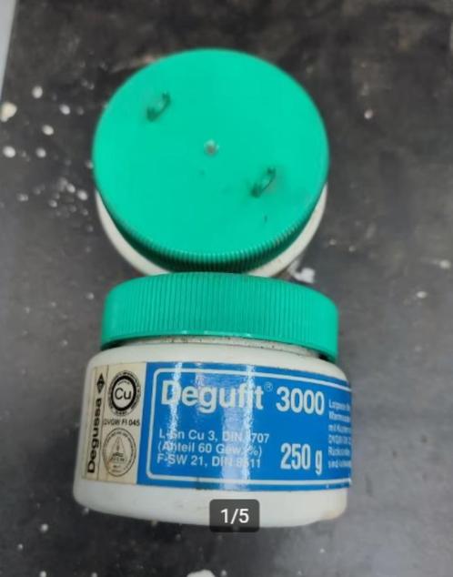 SOLDEER TIN DEGUFIT 3000 250 GR, Doe-het-zelf en Verbouw, IJzerwaren en Bevestigingsmiddelen, Nieuw, Overige typen, Ophalen of Verzenden
