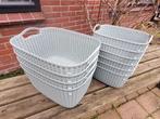 Set van 10 Curver Knit manden, Ophalen, Nieuw, Rechthoekig, Kunststof