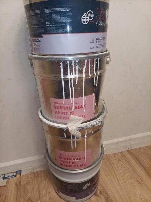 Verschillende soorten verf  AD1, Doe-het-zelf en Verbouw, Verf, Beits en Lak, Zo goed als nieuw, Verf, Minder dan 5 liter, Ophalen of Verzenden