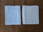 2x Bambino gehaakte babydeken 80 x 100 cm wit 100% katoen, Kinderen en Baby's, Kinderkamer | Beddengoed, Jongetje of Meisje, Wit