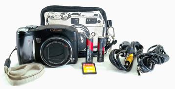Canon PowerShot SX100 iS Compact Fotocamera Digitaal 8MP beschikbaar voor biedingen