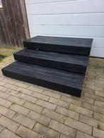 Prachtige chaletopstap, Woonwagen Tinyhouse, Recreatiewoning, Doe-het-zelf en Verbouw, Ophalen of Verzenden, Nieuw, Trap, 2 tot 4 meter