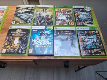 XBOX 360-250GB +Games beschikbaar voor biedingen