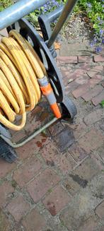 Tuinslang met haspel, Tuin en Terras, Tuinslangen, Ophalen, Gebruikt, Tuinslang