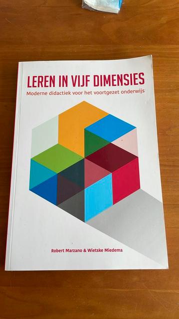 Leren in vijf dimensies Marzano en Miedema beschikbaar voor biedingen