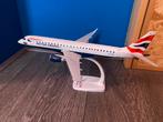 British Airways modelvliegtuig Embraer 190 - schaal: 1:100, Ophalen of Verzenden, Zo goed als nieuw, Schaalmodel