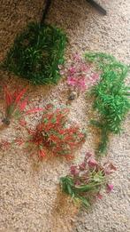 Aquarium planten kunst, Dieren en Toebehoren, Ophalen, Plant(en), Steen of Hout