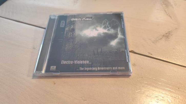 Overkill - Electro Violence, 86-90 live, Cd's en Dvd's, Cd's | Hardrock en Metal, Nieuw in verpakking, Verzenden