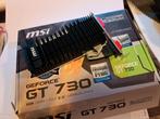 MSI Geforce GT730 2GB, Computers en Software, Videokaarten, PCI-Express 2, Ophalen of Verzenden, GDDR2, Nvidia