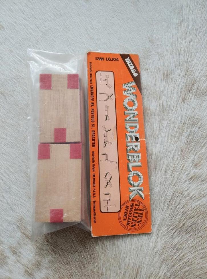 Vintage jaren '70 speelgoed: Jacob's ladder (nieuw), Kinderen en Baby's, Speelgoed | Houten speelgoed, Nieuw, Ophalen of Verzenden