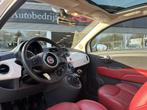 Fiat 500 0.9 TwinAir Lounge | Panodak | PDC | Leder | Telefo, 86 pk, Gebruikt, Euro 6, Handgeschakeld