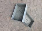 2 Zinken normaal bakken zink bak, Ophalen, Minder dan 30 cm, Minder dan 60 cm, Rond