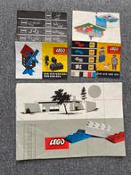 Vintage Lego system 60 s inhoudsblaadjes + boekje, Ophalen of Verzenden