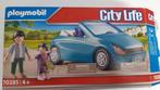 Playmobil City Life Papa met dochter en cabrio 70285, Ophalen of Verzenden, Zo goed als nieuw, Complete set
