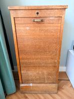 Vintage Houten Kast met Lades, Huis en Inrichting, Ophalen, Gebruikt, 100 tot 150 cm, Eikenhout