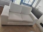 Witte bank als nieuw 175 x 80, Huis en Inrichting, Banken | Sofa's en Chaises Longues, Stof, Ophalen of Verzenden, Zo goed als nieuw