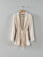 Zara creme beige blazer colbert jasje wrap S small 36, Ophalen of Verzenden, Zo goed als nieuw, Maat 36 (S), Beige