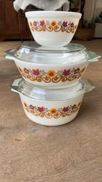 Vintage JAJ Pyrex Briarwood schalen, Ophalen of Verzenden