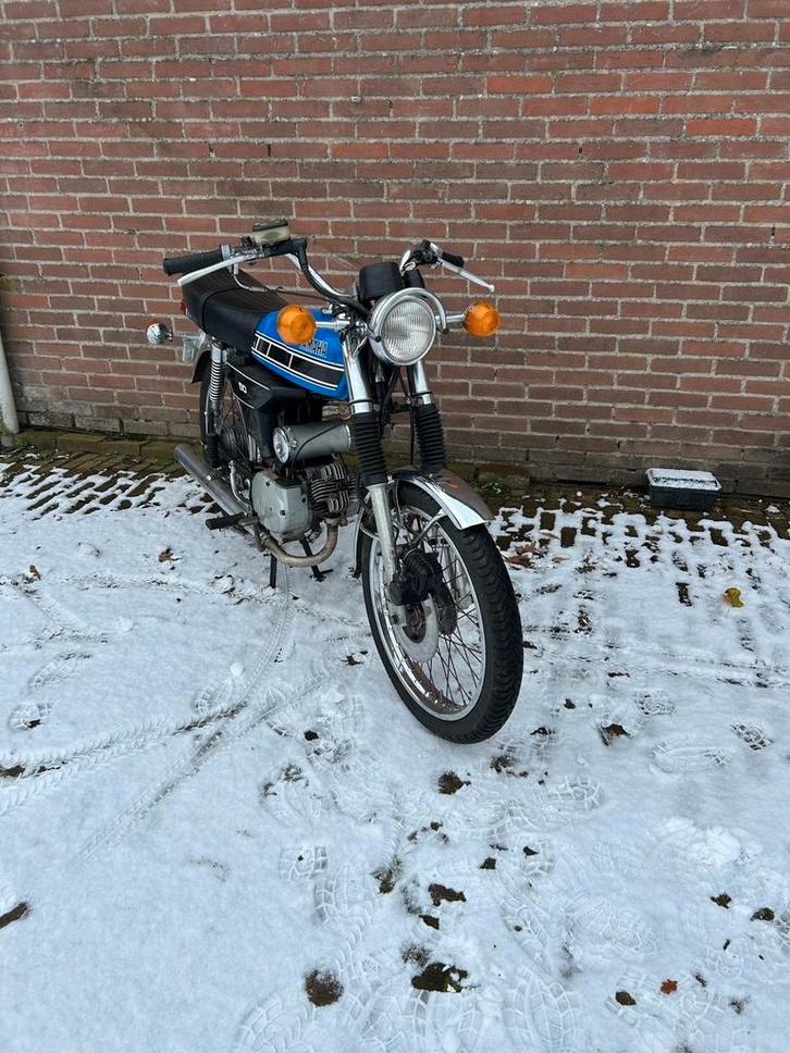 Yamaha fs1 met kenteken nrs gelijk, Fietsen en Brommers, Brommers | Oldtimers, Ophalen