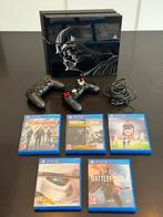 PS4 Darth Vader Edition 1TB + 2 controllers +  5 games, Ophalen, Met 2 controllers, 1 TB, Original