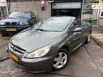 Peugeot 307 CC 2.0-16V Apk/Automaat/Cabrio/Multimedia/Boekje, Auto's, Peugeot, Gebruikt, Zwart, 4 cilinders, Cabriolet