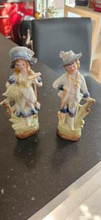 Porseleinen beeldjes man/vrouw, Antiek en Kunst, Antiek | Porselein, Ophalen of Verzenden