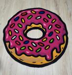 Handgemaakt vloerkleed donut 100% wol, 50 tot 100 cm, Verzenden, Donut, Rond