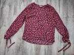 Prachtige rode panterprint blouse van Cotton Club, maat S., Kleding | Dames, Ophalen of Verzenden, Onb, Maat 36 (S), Cotton Club