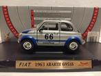 Fiat Abarth 695 SS silver 1963 Signature metal 1:18 KRD, Hobby en Vrije tijd, Modelauto's | 1:18, Ophalen of Verzenden, Zo goed als nieuw